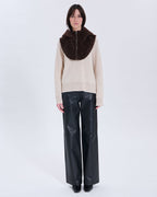 Sudadera con capucha Chadi chocolate_6
