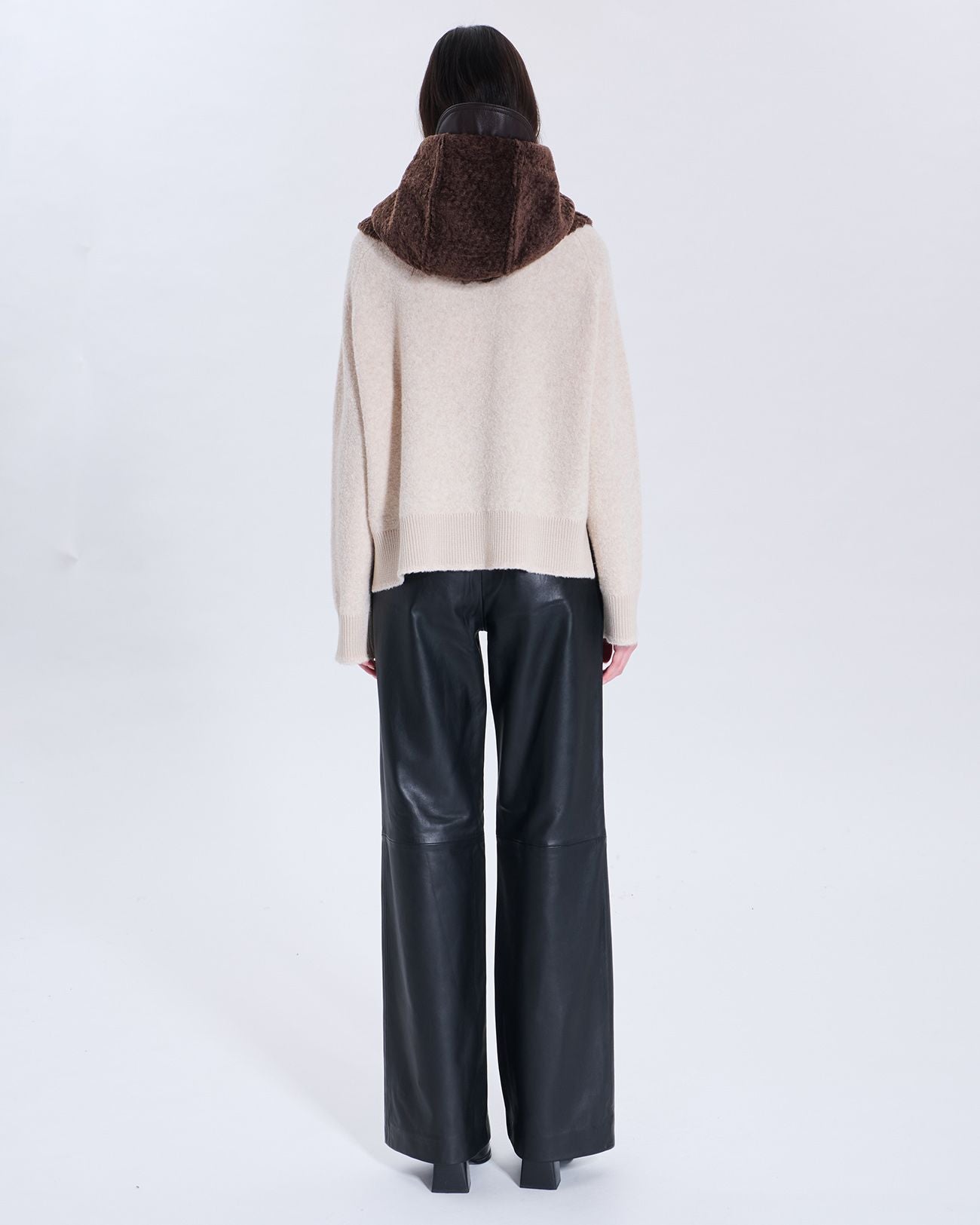 Sudadera con capucha Chadi chocolate_7