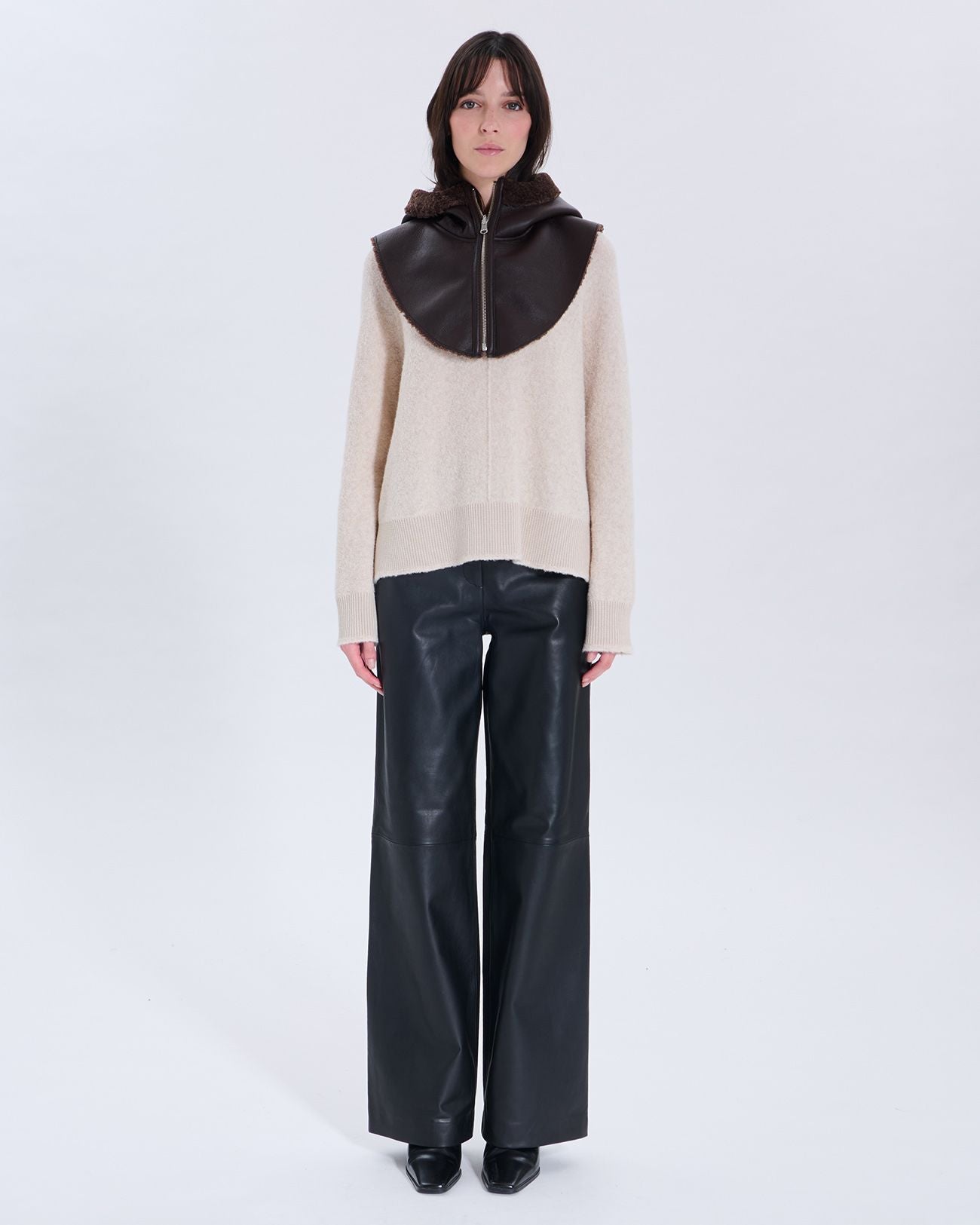 Sudadera con capucha de chocolate Chadi_8
