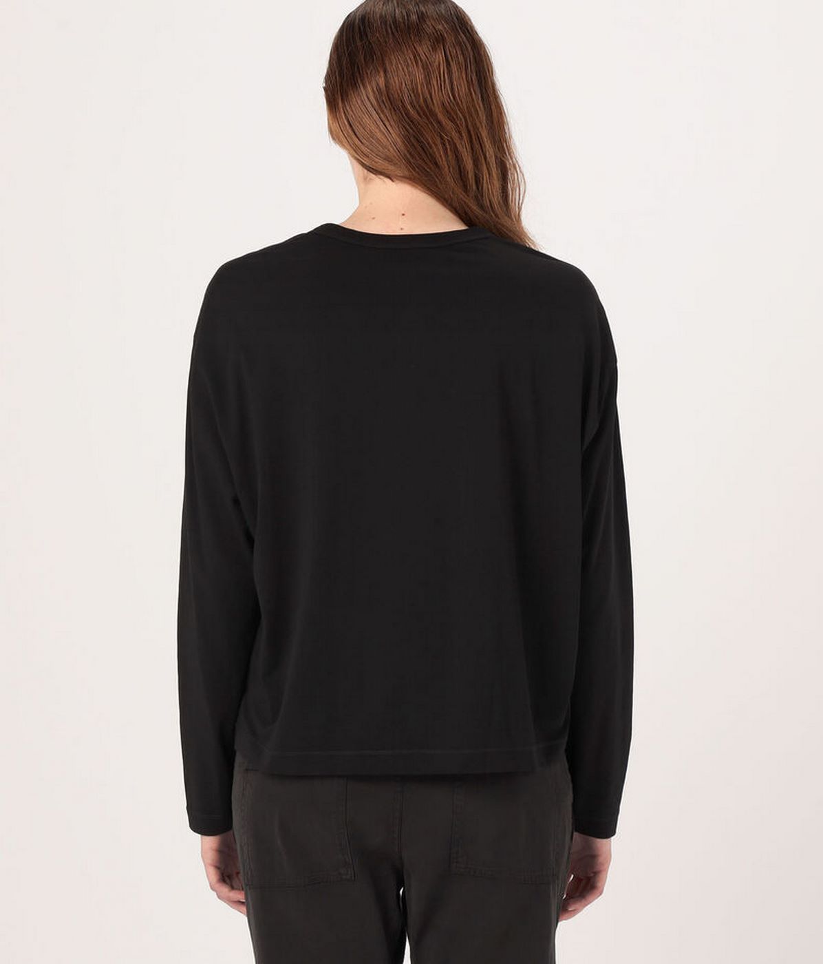Maillot Henley Clean Finish - Noir - Femme