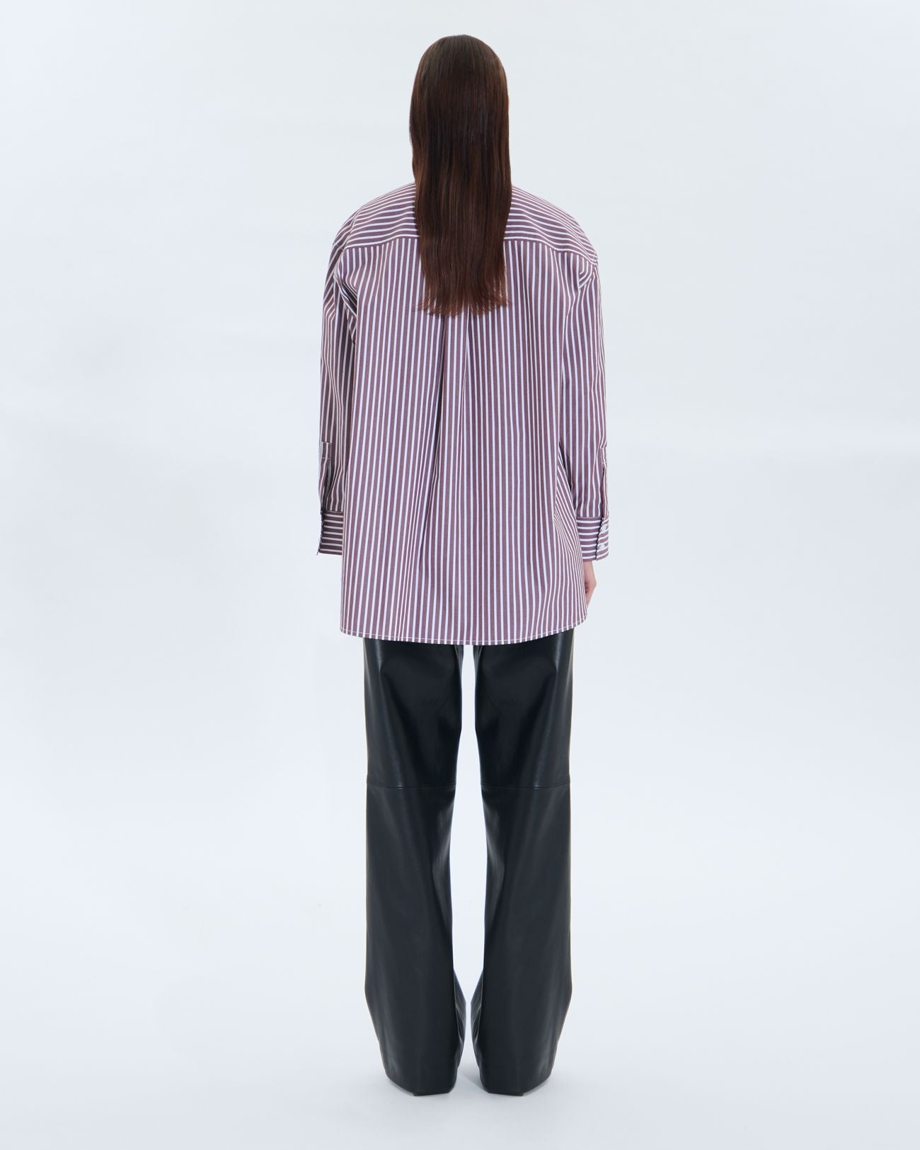Camisa Casablanca granate_4