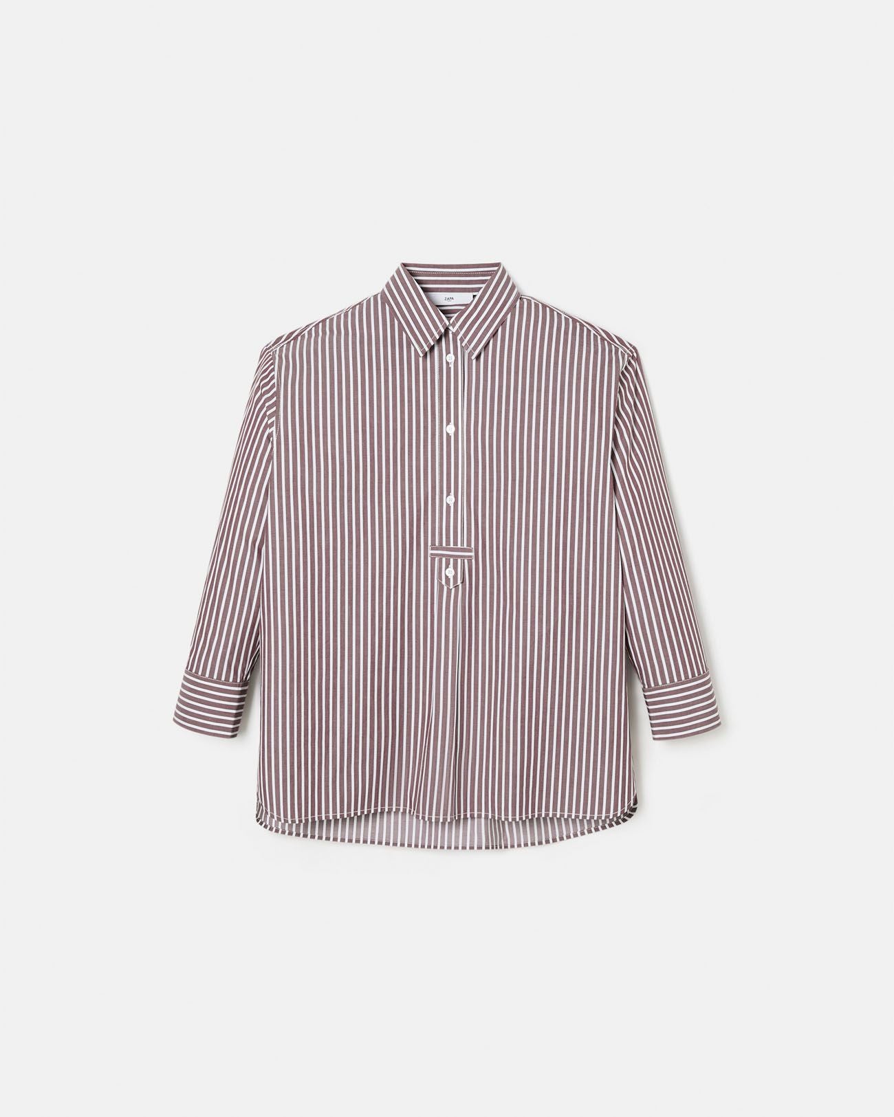Camisa Casablanca granate_6