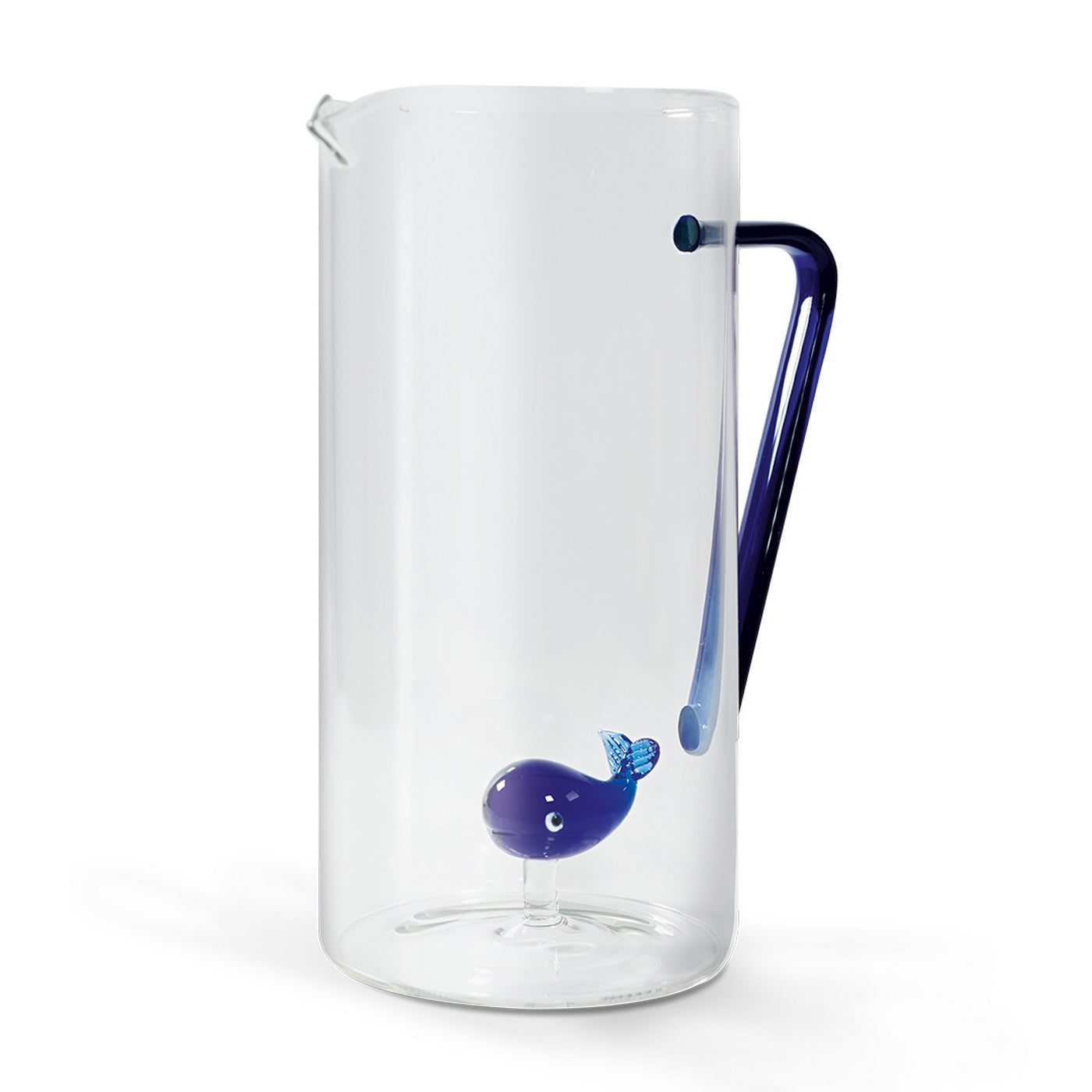 Pichet En Verre Borosilicate - Figurine Baleine