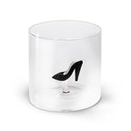 Vaso de Vidrio Borosilicato - Figura de Tacón