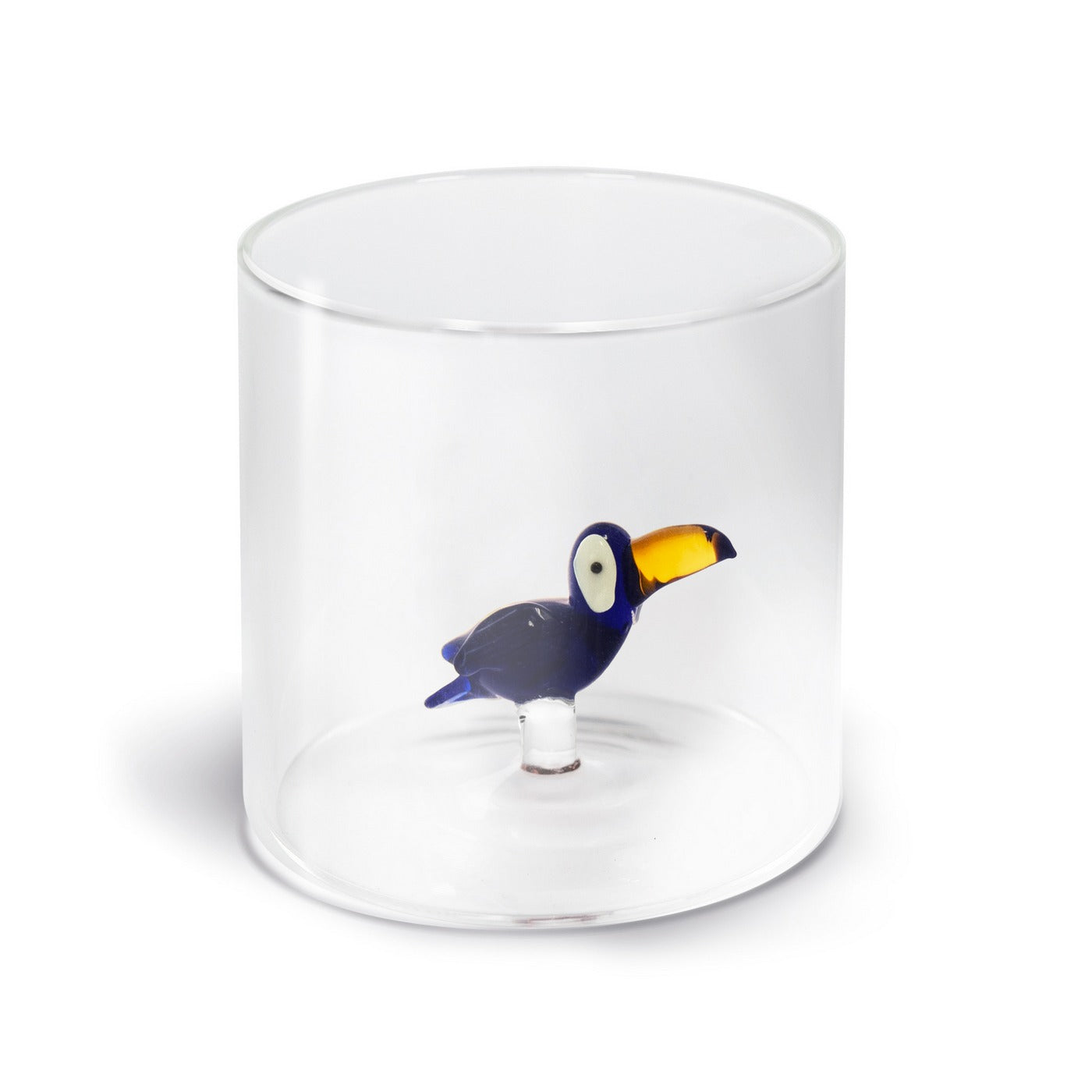Vaso De Vidrio Borosilicato - Figura Tucán