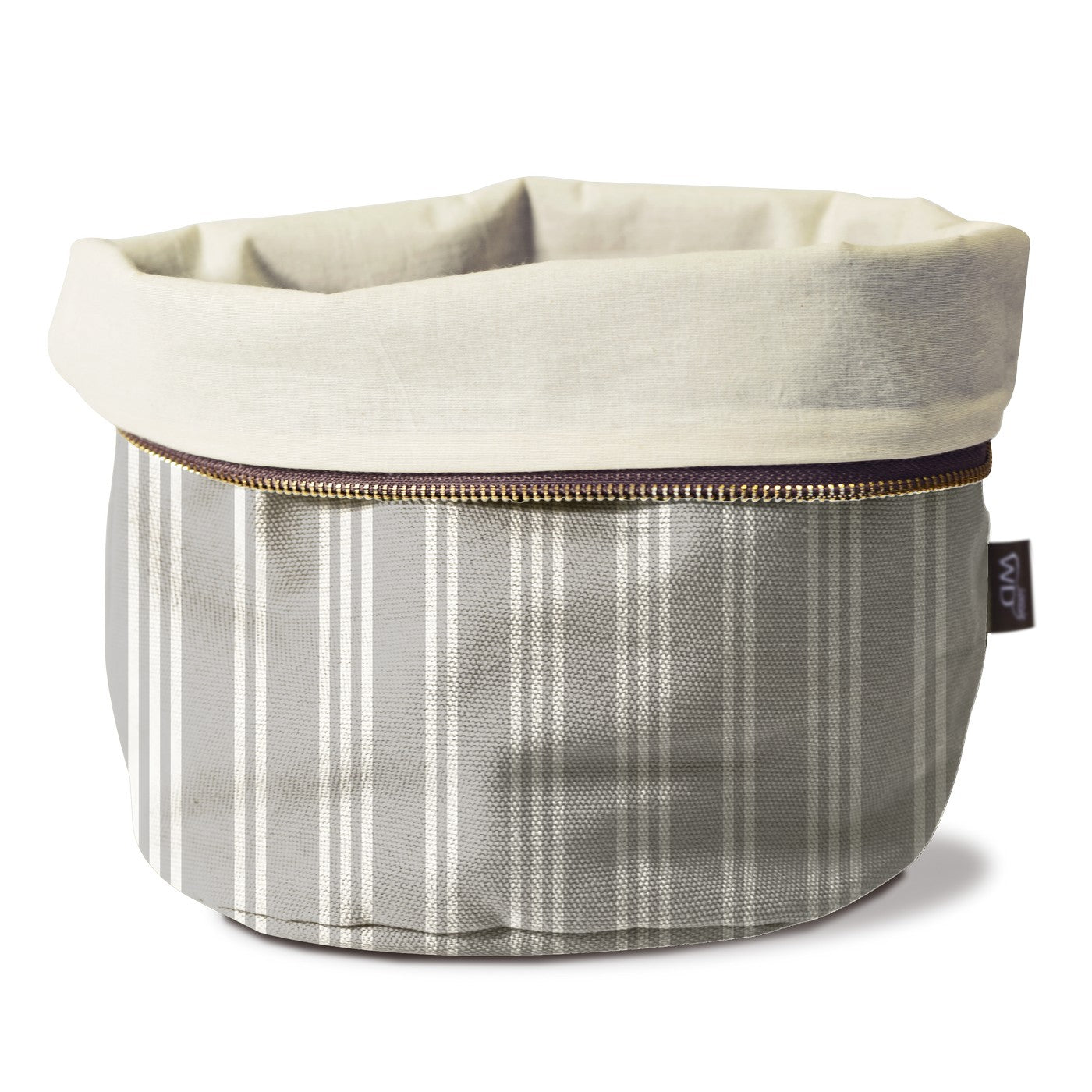 Sac À Pain Chauffant - Rayé Gris