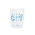 Lot De 4 Verres À Cocktail En Verre Borosilicate - Inscription Gin