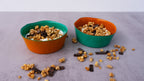 Set De 2 Bols En Verre - Vert/Orange