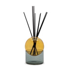 Vase / Diffuseur En Verre Coloré - Ambre/Gris