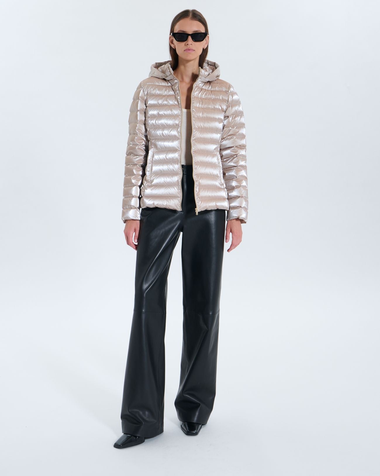 Doudoune Dinaro marron glace_1