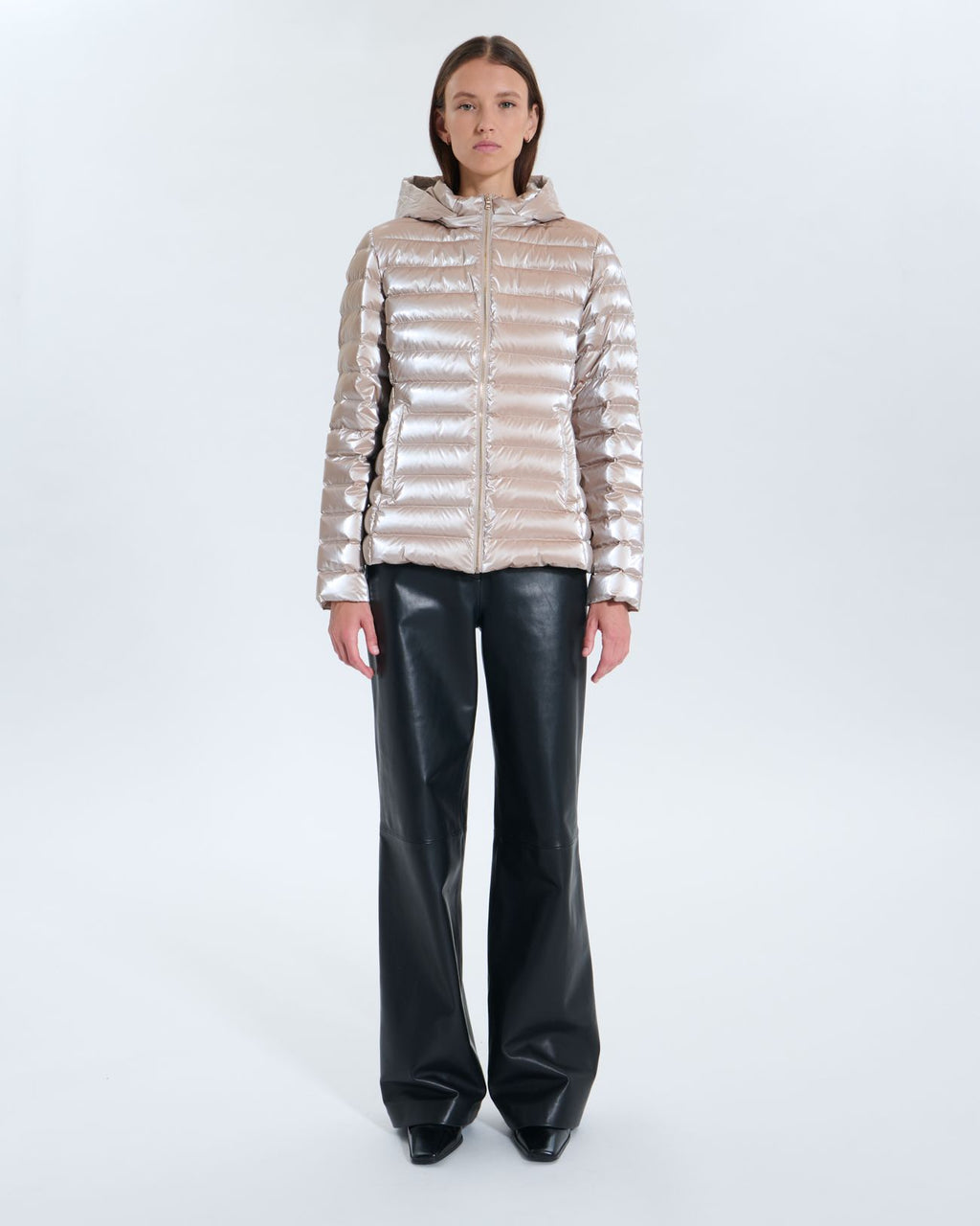 Doudoune Dinaro marron glace_4