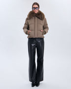 Demond down jacket taupe_1