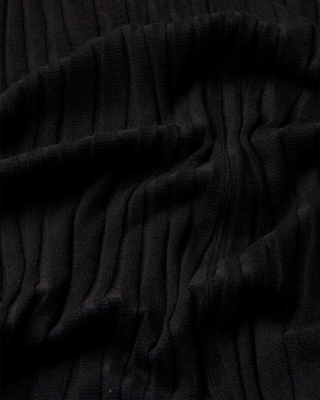Vestido negro punto Sade sostenible - silueta 4