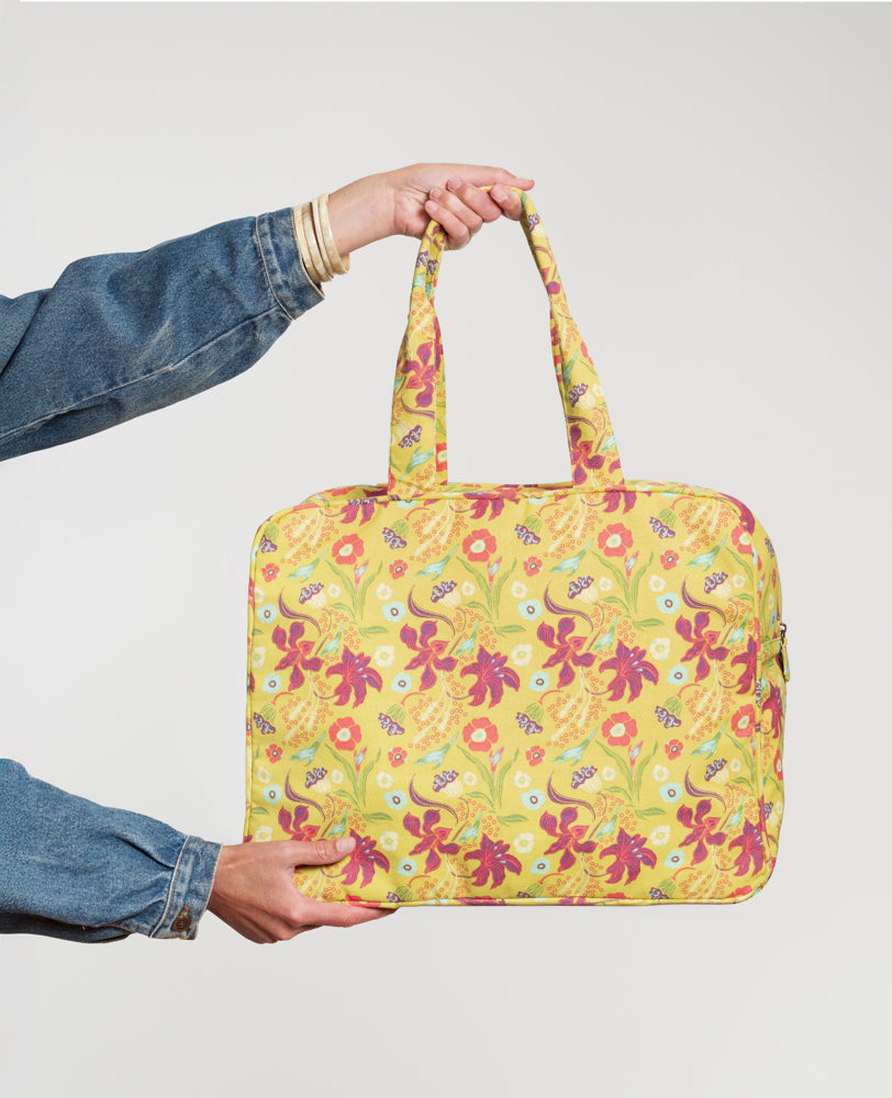 Bolsa de fin de semana - Iris gold