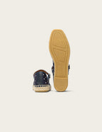 Espadrilles Bebi - Pois Marine - Femme