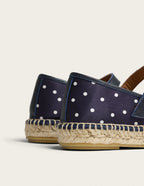 Espadrilles Bebi - Pois Marine - Femme