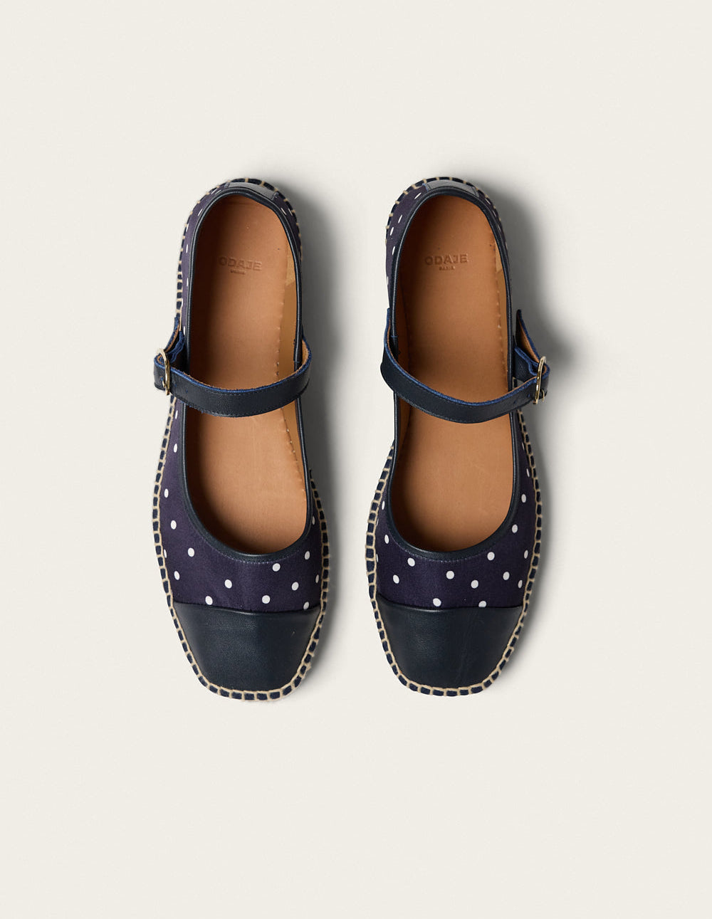 Espadrilles Bebi - Pois Marine - Femme