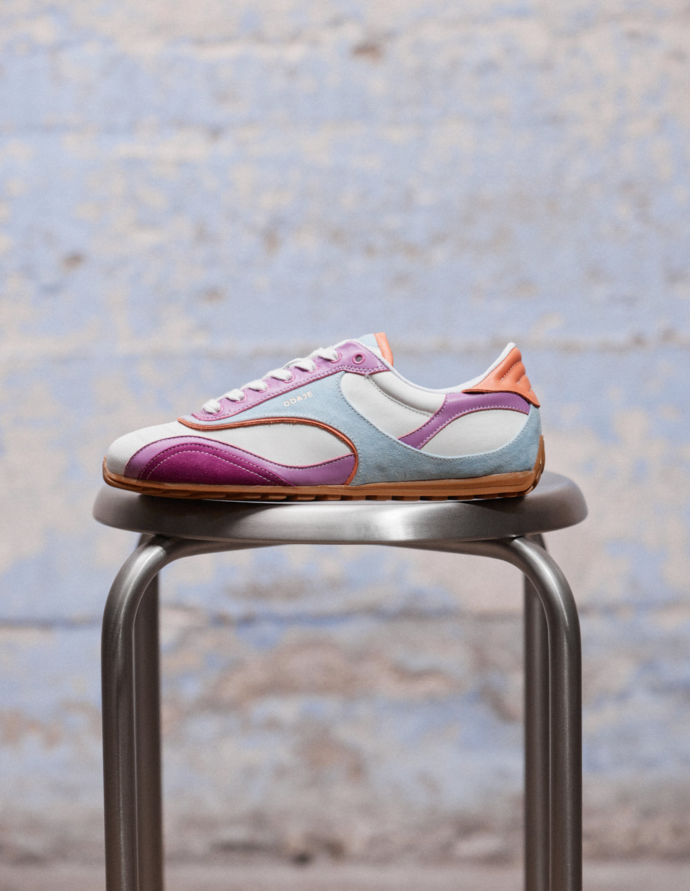 Chantua Low-Top Trainers - Lilac Turquoise Orange - Women