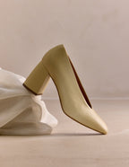 Escarpins Ilamis - Cuir Amande - Femme