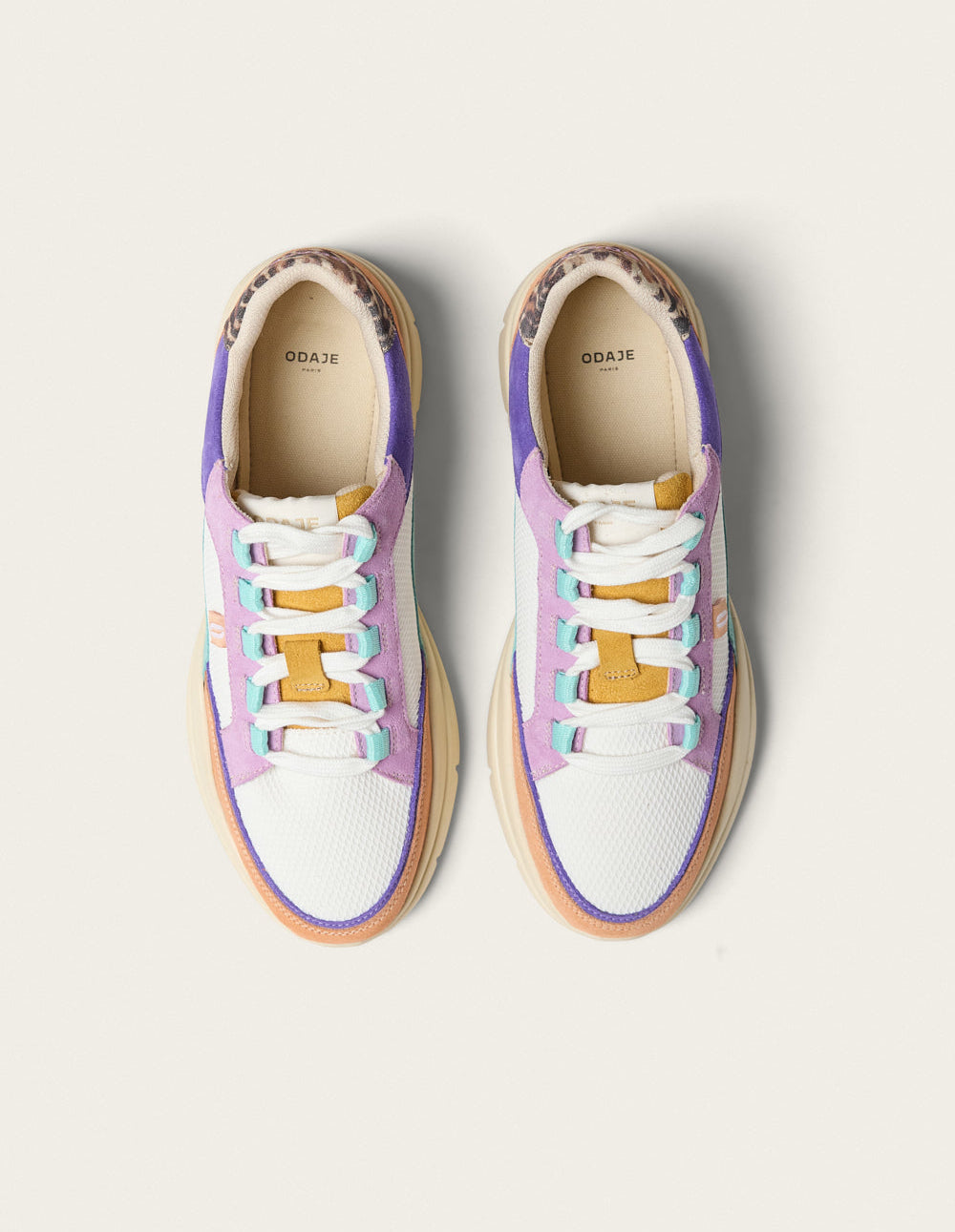 Baskets Basses Laura - Blush Violet Lilas - Femme