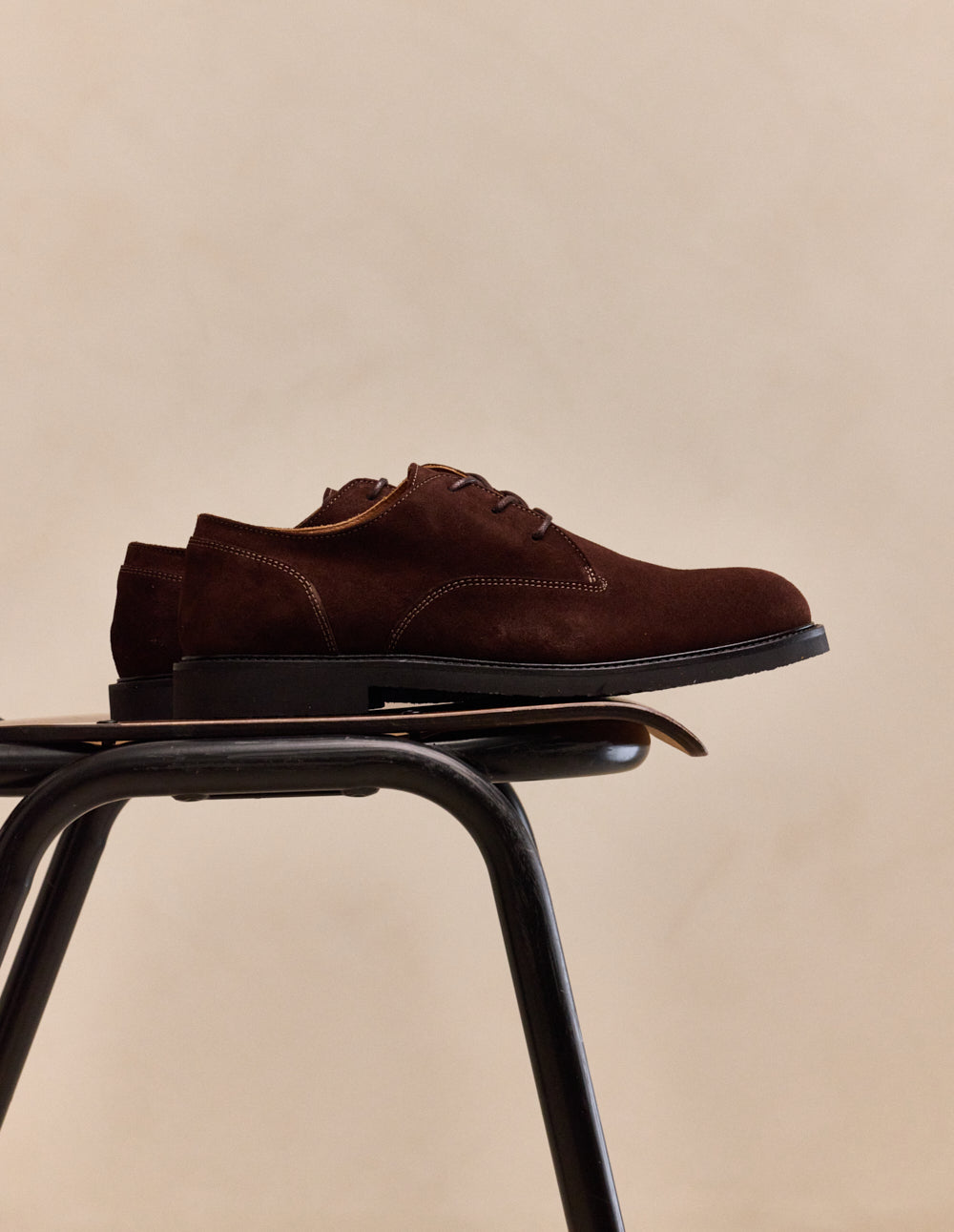 Derbies Norin - Suède Marron - Homme