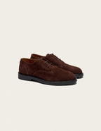 Derbies Norin - Suède Marron - Homme