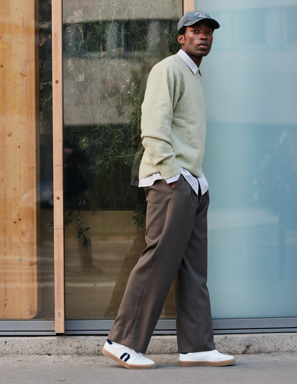 Baskets Basses Pablo - Blanc Marine - Homme