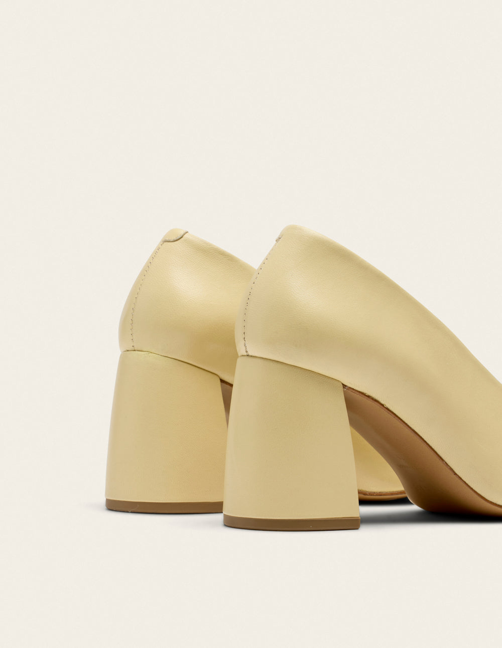 Escarpins Ilamis - Cuir Amande - Femme
