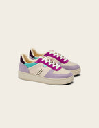 Maxence F Low-Top Trainers - Lilac Ecru Purple - Women