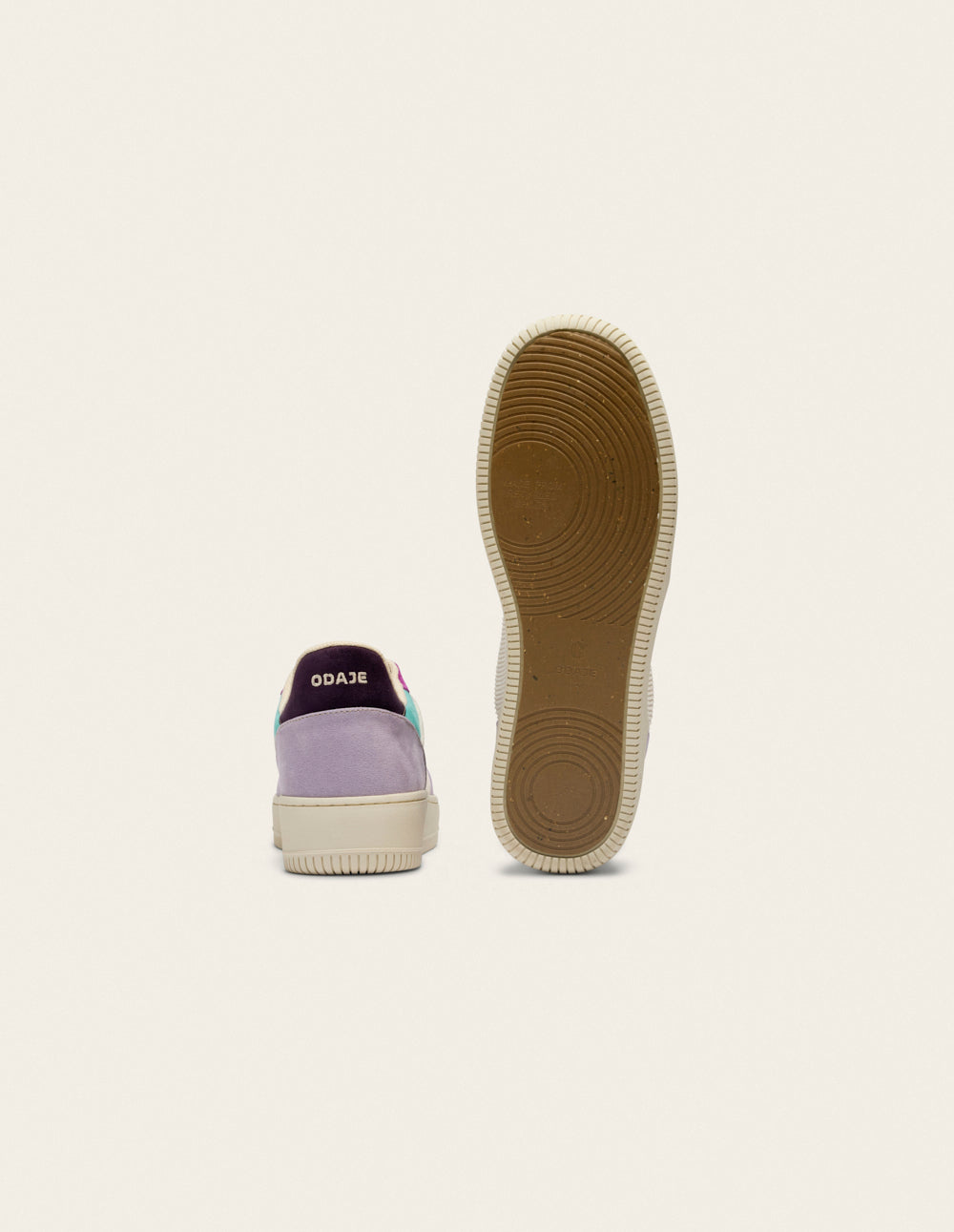 Maxence F Low-Top Trainers - Lilac Ecru Purple - Women
