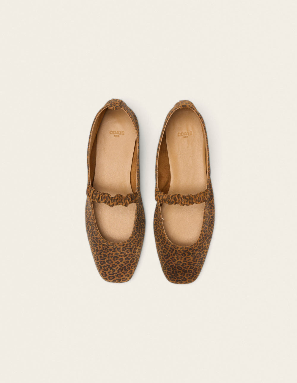 Ballerines Serra - Suède Léopard - Femme