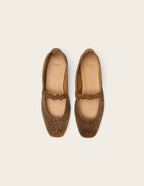 Ballerines Serra - Suède Léopard - Femme