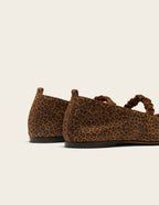 Ballerines Serra - Suède Léopard - Femme