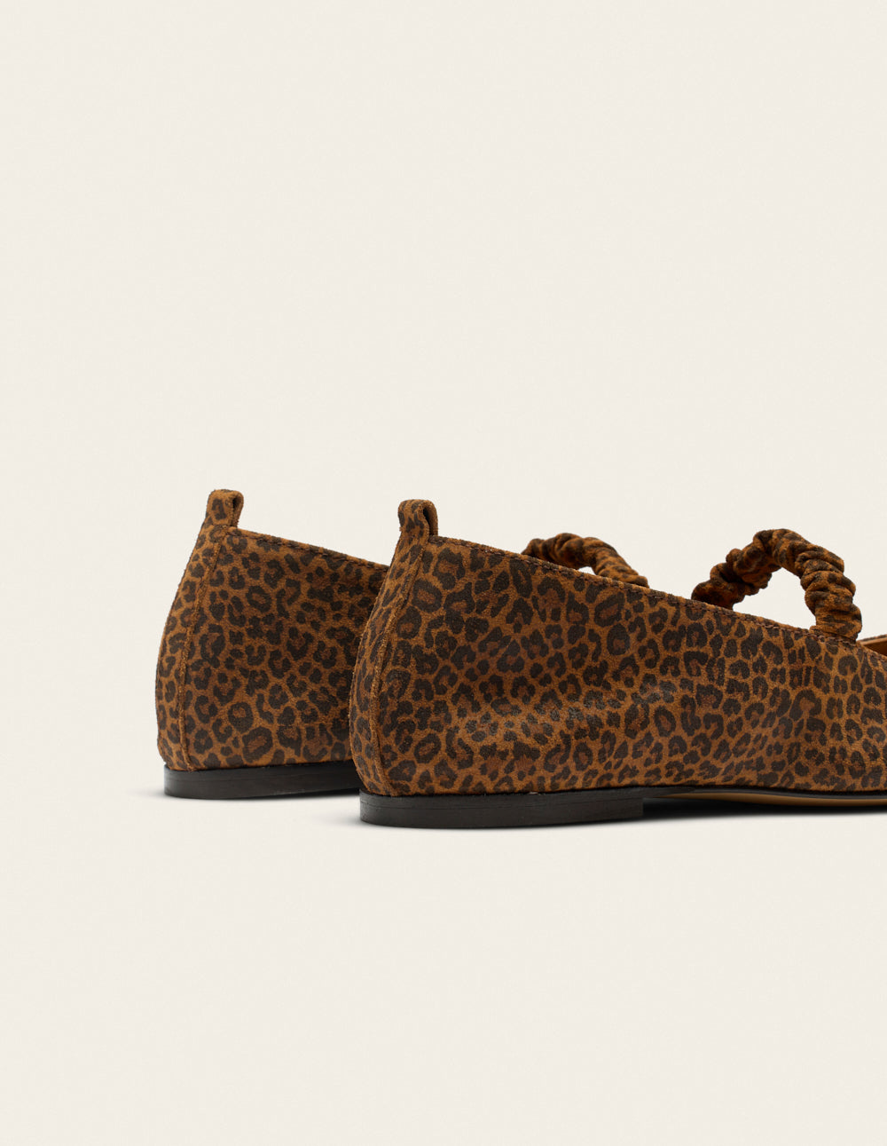 Ballerines Serra - Suède Léopard - Femme