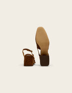 Escarpins Soline - Suède Léopard - Femme