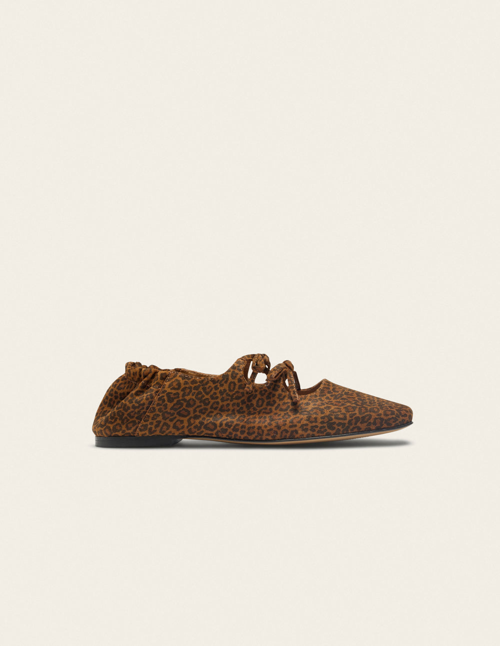 Ballerines Tula - Suède Léopard - Femme