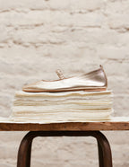 Ballerines Serra - Cuir Doré - Femme