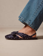 Sandales Yana - Pois Marine - Femme