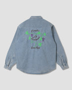 Western Shirt - Stonewashed Denim