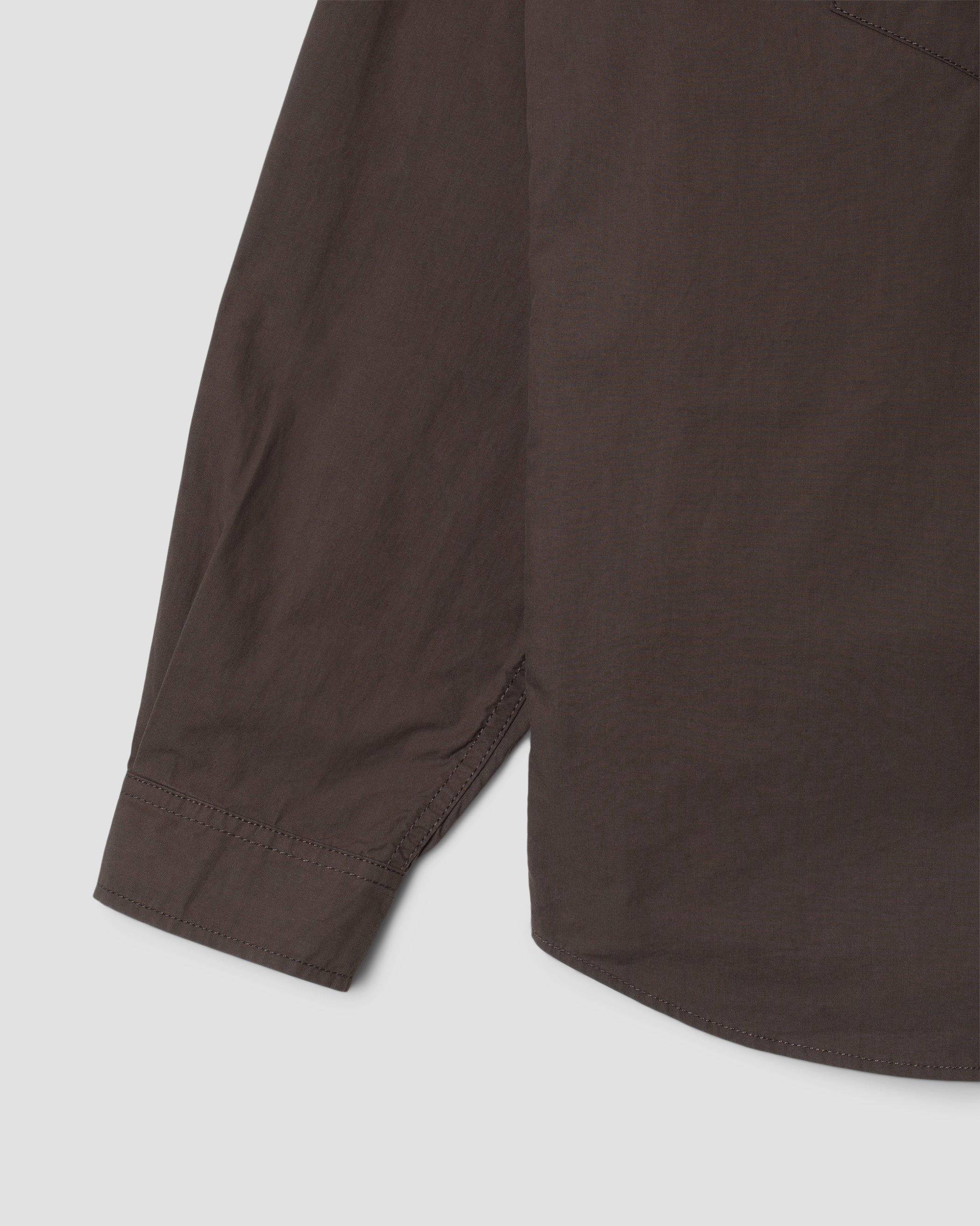 Camisa Western - Popelina Negra Lavada