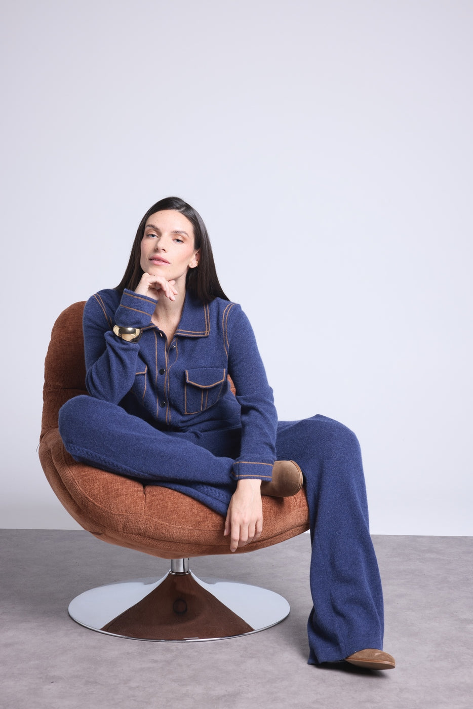 Pantalón trenzado Westy - Indigo - Mujer