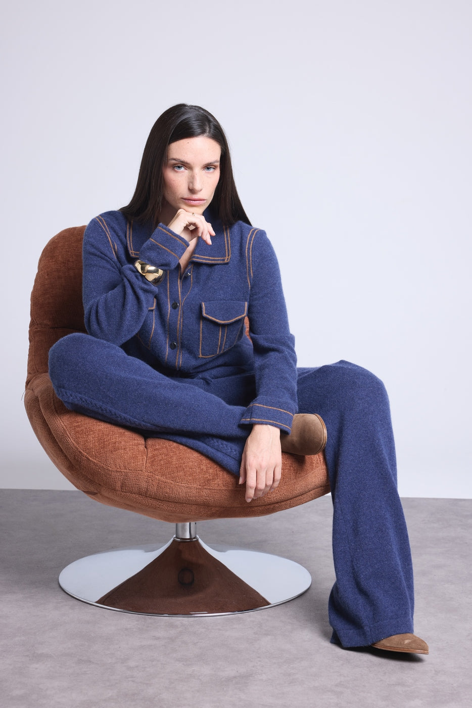 Pantalón A Natte Westy - Índigo - Mujer