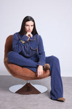 Pantalón A Natte Westy - Índigo - Mujer