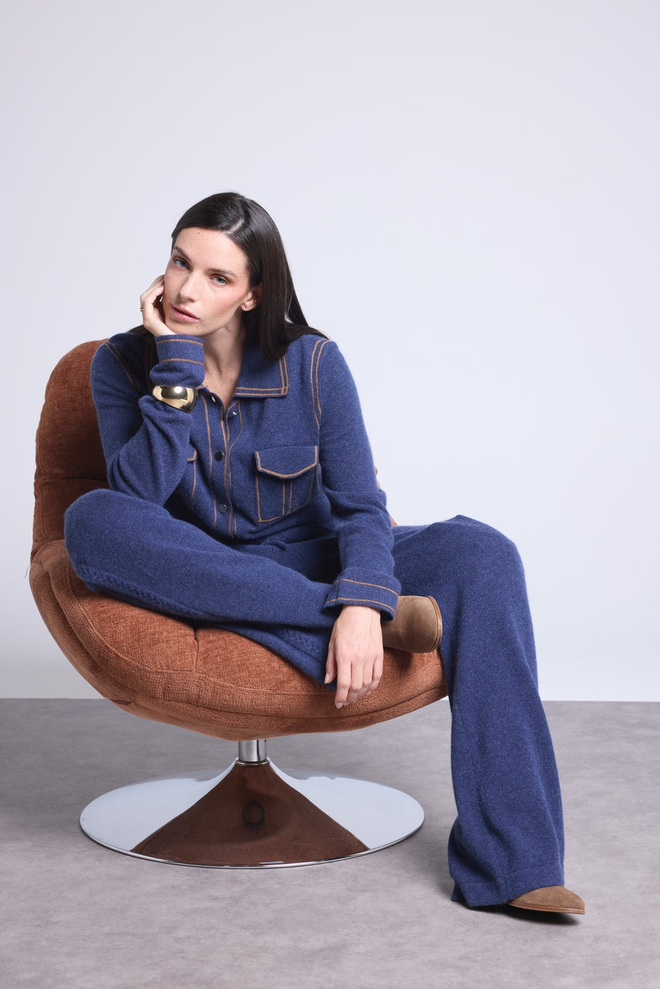 Pantalón A Natte Westy - Índigo - Mujer