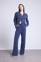 Pantalón trenzado Westy - Indigo - Mujer