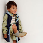 Botte En Caoutchouc Juno - Blue Stripe - Junior