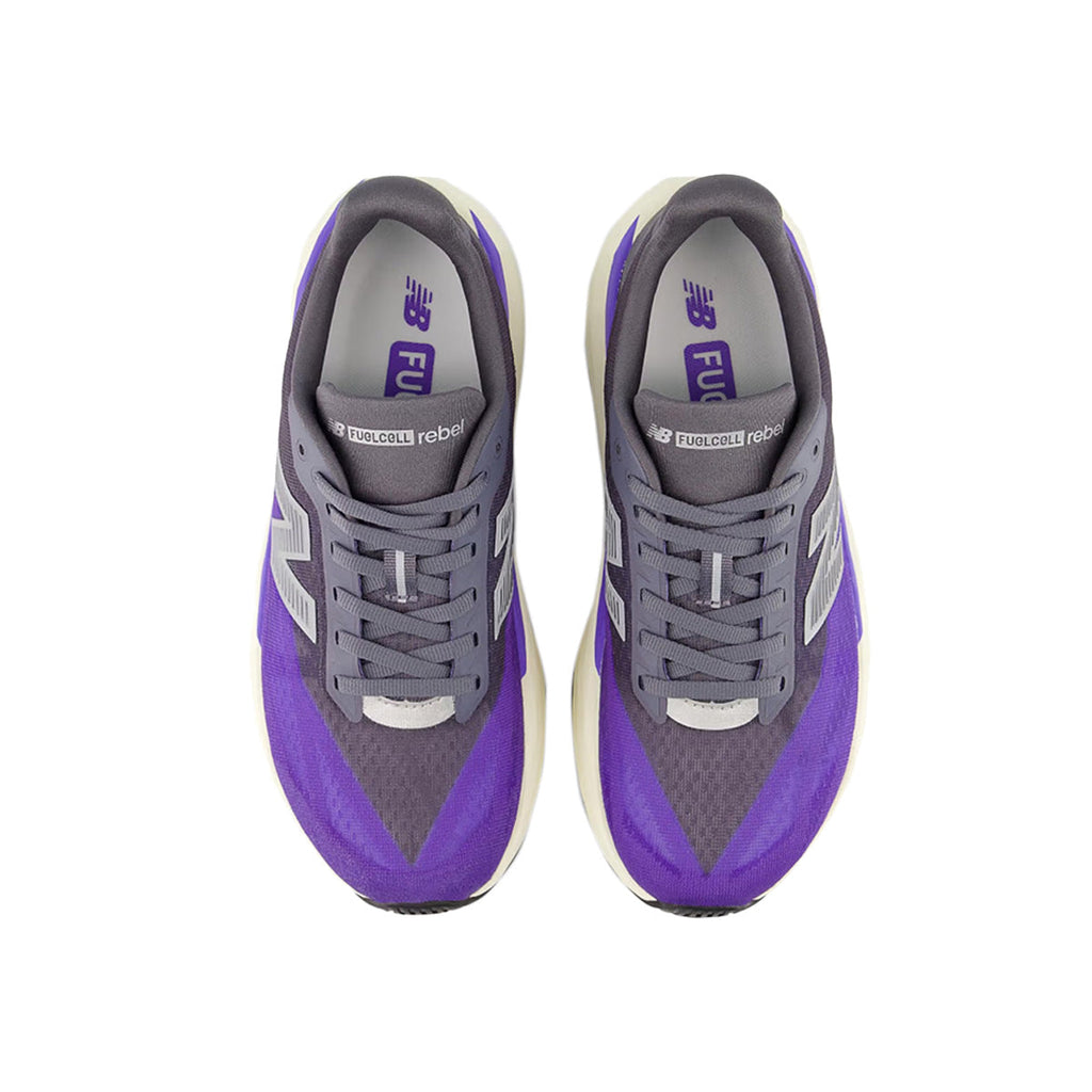Women's New Balance Fuelcell Rebel V5 Trainers - Purple, Grey