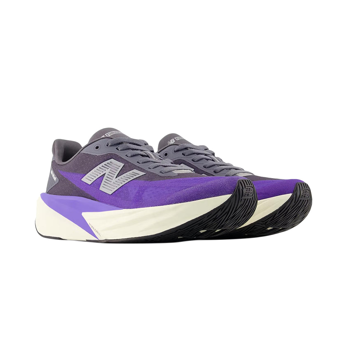 Women's New Balance Fuelcell Rebel V5 Trainers - Purple, Grey