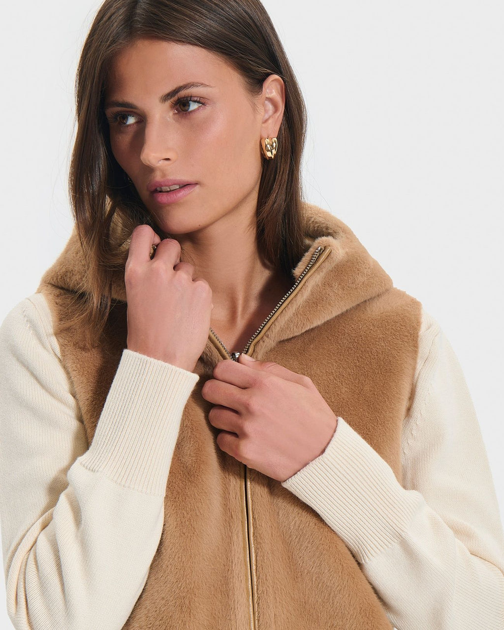 Gilet Gentab camel_3
