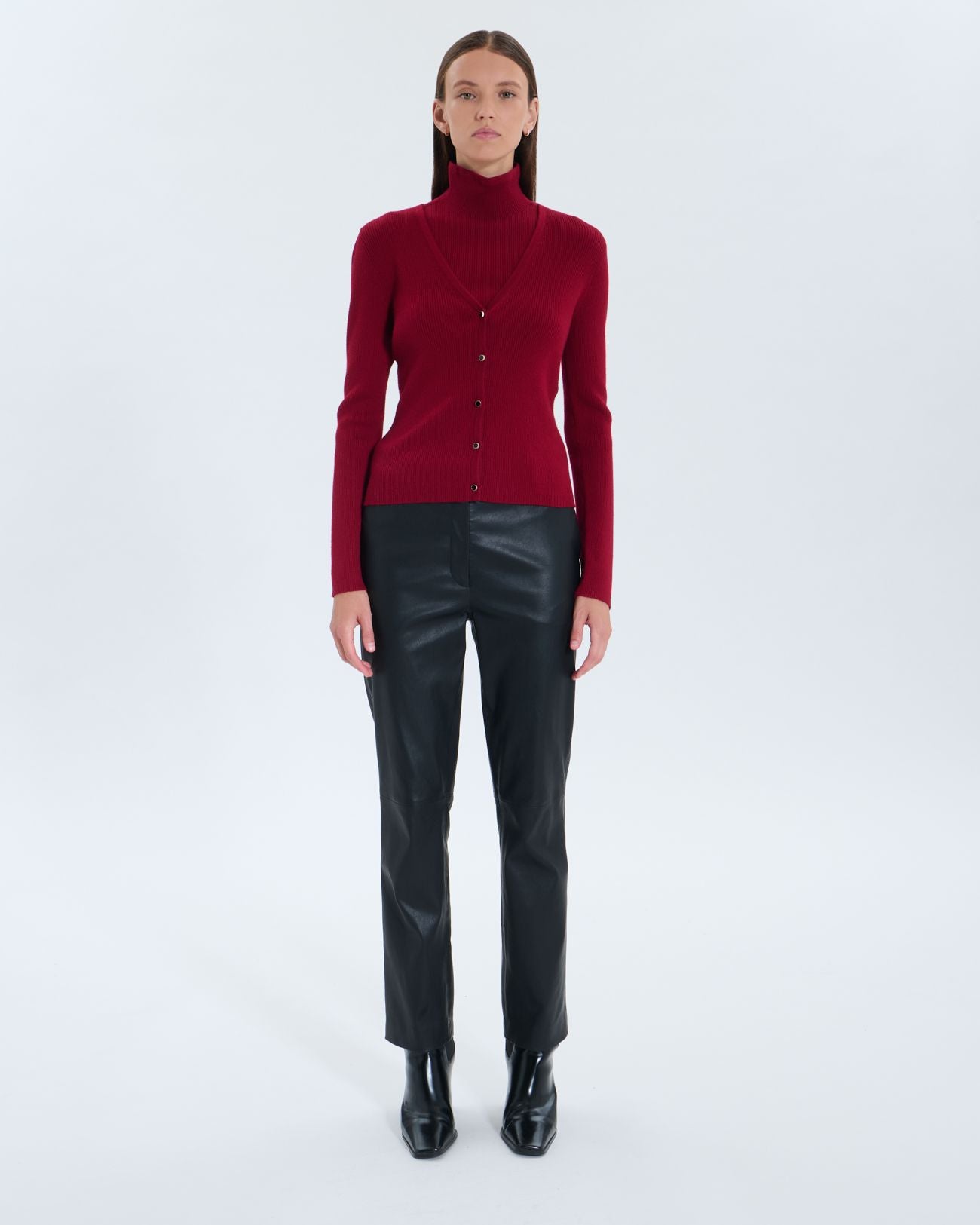 Gilet Gaha carmin_1